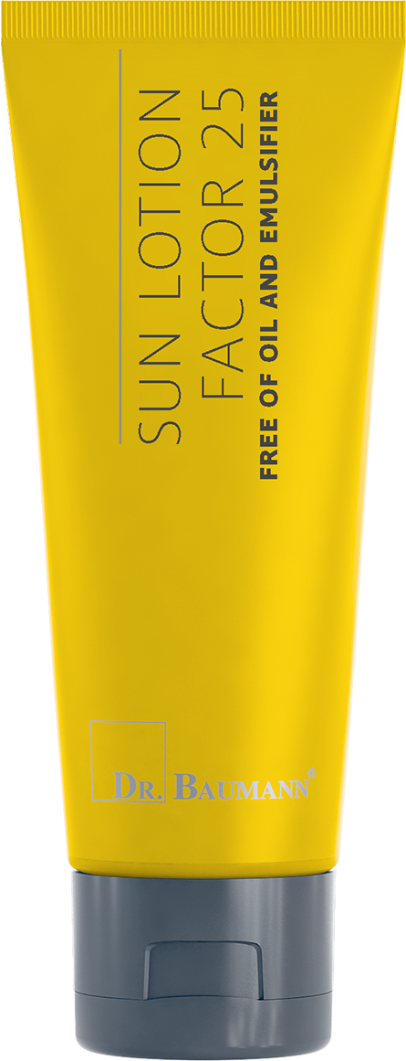 SUN LOTION FACTOR 25 Free of oil and emulsifier